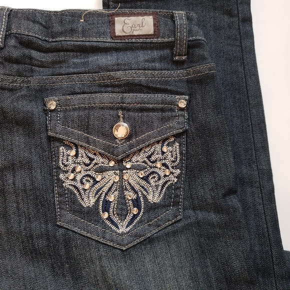 Earl Jean's Juniors Size 8 Skinny Jeans - Picture 4 of 5